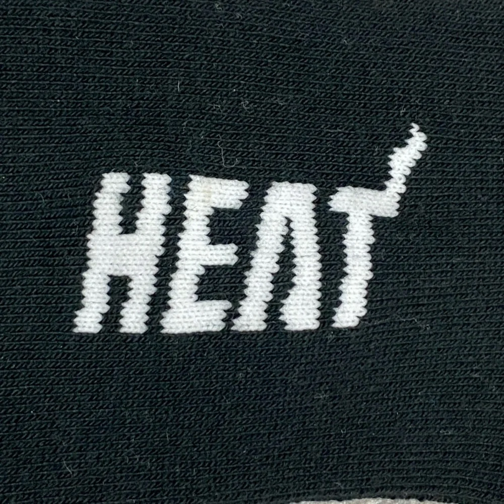 Miami Heat For Bare Feet NBA MVP crew socks basketball. NWOT